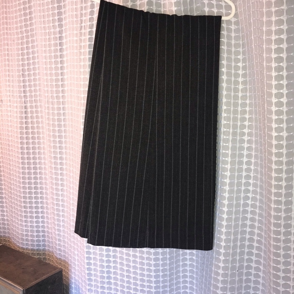 Grace Elements Pin Stripe Wide Leg Pant high waist